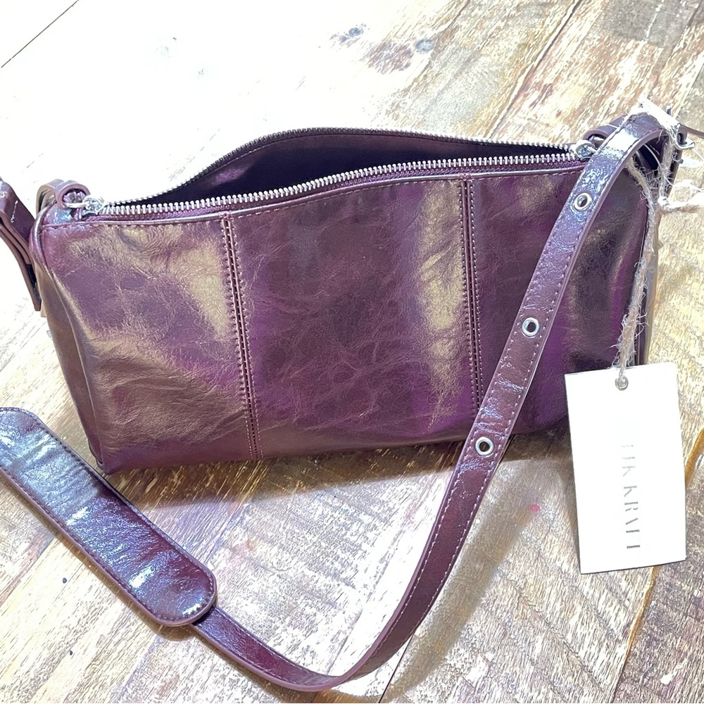 Antik Kraft Deep Purple Crossbody Bag